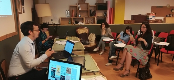 Defining the teacher training content in the second transnational meeting